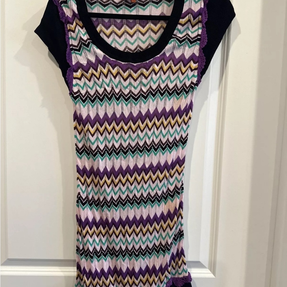 Chevron Patterned Women's Dress